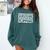Art Superheroes Graphic Novels Comic Books Comfort Colors Sweatshirt Chalky Mint