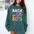Back To The 80's Mixtape Era Nostalgia Retro 1980 80's Style Comfort Colors Sweatshirt Chalky Mint Back To The 80's Mixtape Era Nostalgia Retro 1980 80's Style Comfort Colors Sweatshirt Chalky Mint