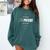 On Back Please Be Patient With Me I'm From The 1900S Comfort Colors Sweatshirt Chalky Mint