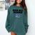 Ban All Books Satire Parody Meme Joke Ironic Sarcastic Weird Comfort Colors Sweatshirt Chalky Mint