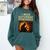 Bigfoot Saturday Morning Nostalgia Comfort Colors Sweatshirt Chalky Mint