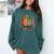 Boho Floral Book Big Fan Of Human Rights Liberal Protest Comfort Colors Sweatshirt Chalky Mint