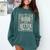 The Book Is Always Better Reader Preference Comfort Colors Sweatshirt Chalky Mint