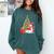 Book Christmas Tree Bookworm Gingerbread Man Snowman Reading Comfort Colors Sweatshirt Chalky Mint Book Christmas Tree Bookworm Gingerbread Man Snowman Reading Comfort Colors Sweatshirt Chalky Mint