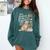 Book And Dog Lover Bookworm Reader Book Lover Comfort Colors Sweatshirt Chalky Mint