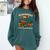 Book Dragon Christmas Reading For Fantasy Lovers Comfort Colors Sweatshirt Chalky Mint