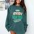 Book Fair Queen Literature School Book Fair Event Comfort Colors Sweatshirt Chalky Mint