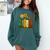Book Flower 8647 Foxtrots Deltas Tangos Comfort Colors Sweatshirt Chalky Mint