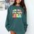 In My Book Keeper Era Librarian School Comfort Colors Sweatshirt Chalky Mint