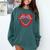 Book Lover Comfort Colors Sweatshirt Chalky Mint