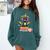 Book Lover Cute Baby Dragon Reading Comfort Colors Sweatshirt Chalky Mint