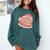 Book Lover Hot Girls Read Books Tee Comfort Colors Sweatshirt Chalky Mint