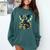 Book Lover Reading Fantasy Dragon Comfort Colors Sweatshirt Chalky Mint