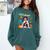 Book Lover Woman Woman Book Hangover Comfort Colors Sweatshirt Chalky Mint