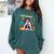 Book Lover Woman Woman Book Hangover Premium Tri-Blend Comfort Colors Sweatshirt Chalky Mint