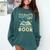 Book Lover Writer Author Comfort Colors Sweatshirt Chalky Mint