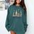 My Book Preference Has Me On The Naughty List Christmas Tree Comfort Colors Sweatshirt Chalky Mint