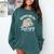 Book Are My Therapy Aesthetic Bookish Reading Comfort Colors Sweatshirt Chalky Mint