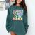 Book Readers I Closed My Book To Be Here Comfort Colors Sweatshirt Chalky Mint
