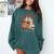 All Booked For Christmas Coquette Xmas Book Club Book Lovers Comfort Colors Sweatshirt Chalky Mint