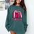 All Booked Read Book Reading Librarian Men Women Kids Comfort Colors Sweatshirt Chalky Mint