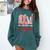 All Booked For Valentine Book Lovers Women Girl Teacher Comfort Colors Sweatshirt Chalky Mint