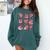 All Booked For Valentine Book Teacher Kids Girls Boys Comfort Colors Sweatshirt Chalky Mint All Booked For Valentine Book Teacher Kids Girls Boys Comfort Colors Sweatshirt Chalky Mint