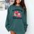 All Booked For Valentine Teacher Valentines Day Book Lover Comfort Colors Sweatshirt Chalky Mint