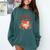 All Booked For Valentine's Book Lovers Romantic Readers Comfort Colors Sweatshirt Chalky Mint