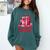 All Booked For Valentines Book Lovers Teacher Valentines Comfort Colors Sweatshirt Chalky Mint