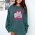 All Booked For Valentines Book Reading Coquette Bow Comfort Colors Sweatshirt Chalky Mint All Booked For Valentines Book Reading Coquette Bow Comfort Colors Sweatshirt Chalky Mint