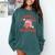 All Booked For Valentines Bow Heart Book Lover Valentine Day Comfort Colors Sweatshirt Chalky Mint
