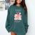 Bookish Babes Club Cute Pink Book Stack With Bow Comfort Colors Sweatshirt Chalky Mint Bookish Babes Club Cute Pink Book Stack With Bow Comfort Colors Sweatshirt Chalky Mint
