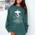 Bookish Dragon Book Club Reading Its Too Nonfictiony Outside Comfort Colors Sweatshirt Chalky Mint