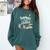 Bookmarks Are For Quitters Book Lovers Reading Comfort Colors Sweatshirt Chalky Mint