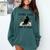 Books Cats Life Is Sweet Cat Book Lover Men Women Teen Comfort Colors Sweatshirt Chalky Mint