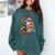 Books Coffee & Yarn Lover My Favorite Things Comfort Colors Sweatshirt Chalky Mint