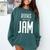 Books Are My Jam Graphic For Introverts Comfort Colors Sweatshirt Chalky Mint
