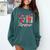 Books Are My Love Language Comfort Colors Sweatshirt Chalky Mint