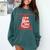 Books Are My Love Language Valentine Book Reading Teacher Comfort Colors Sweatshirt Chalky Mint
