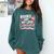 Books Are My Love Language Valentines Book Lover Teacher Comfort Colors Sweatshirt Chalky Mint