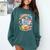 Books Lovers Kids Women Men It's A Good Day To Read A Book Comfort Colors Sweatshirt Chalky Mint