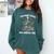Too Many Books Not Enough Time Skeleton Flowers Reader Comfort Colors Sweatshirt Chalky Mint