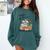 Books Original Handheld Device Reader Literacy Book Lover Comfort Colors Sweatshirt Chalky Mint