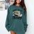 Books Are My Therapy Bookworm Reading Comfort Colors Sweatshirt Chalky Mint