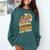 Books Reading Lover Bookworm Nerd Librarian Book Reader Comfort Colors Sweatshirt Chalky Mint