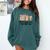 I Like My Books Spicy & My Coffee Icy Lover Bookworm Comfort Colors Sweatshirt Chalky Mint