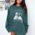 I Like My Books Spicy And My Coffee ICY Comfort Colors Sweatshirt Chalky Mint