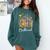 Booktrovert Book Reader Book Nerd Book Reading Lover Premium Tri-Blend Comfort Colors Sweatshirt Chalky Mint