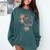Bookworm Book Reader Book Nerd Book Reading Lover Comfort Colors Sweatshirt Chalky Mint